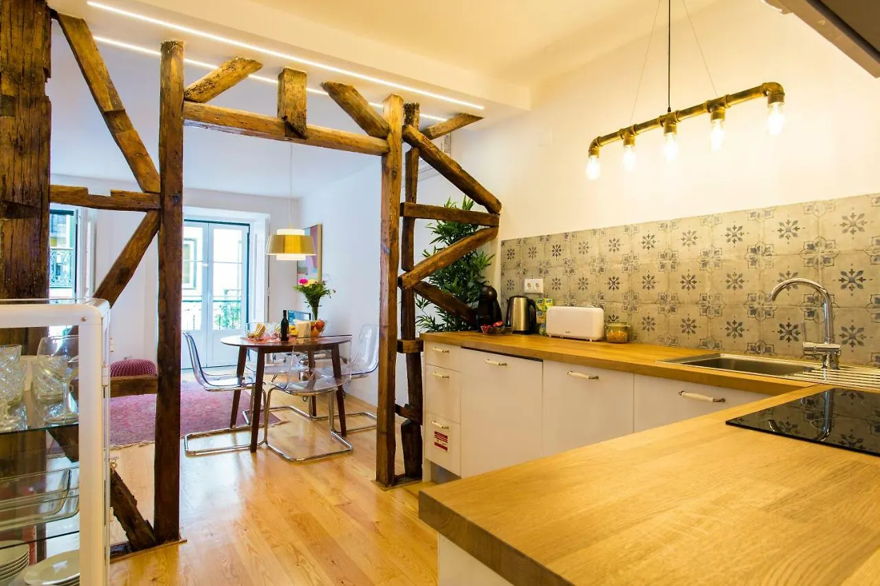 Brand New Bairro Alto Old Style Apartment Lisbon